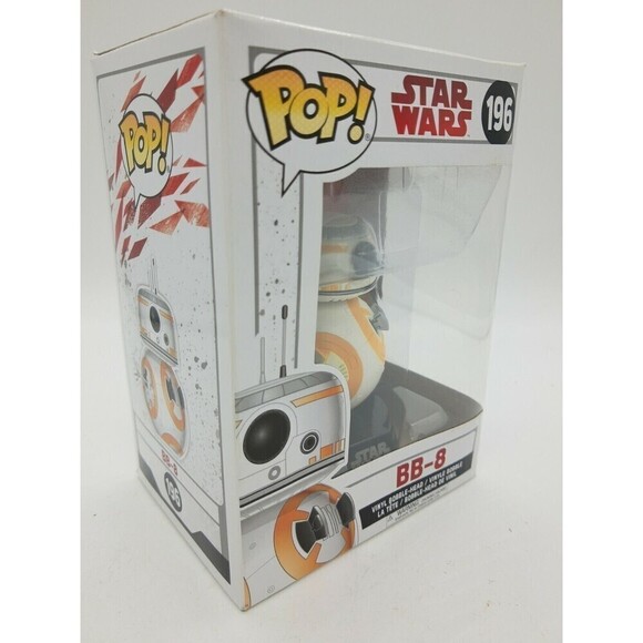 New Funko POP! Star Wars - The Last Jedi - Vaulted/Retired #196 BB-8 Collector - Picture 8 of 11